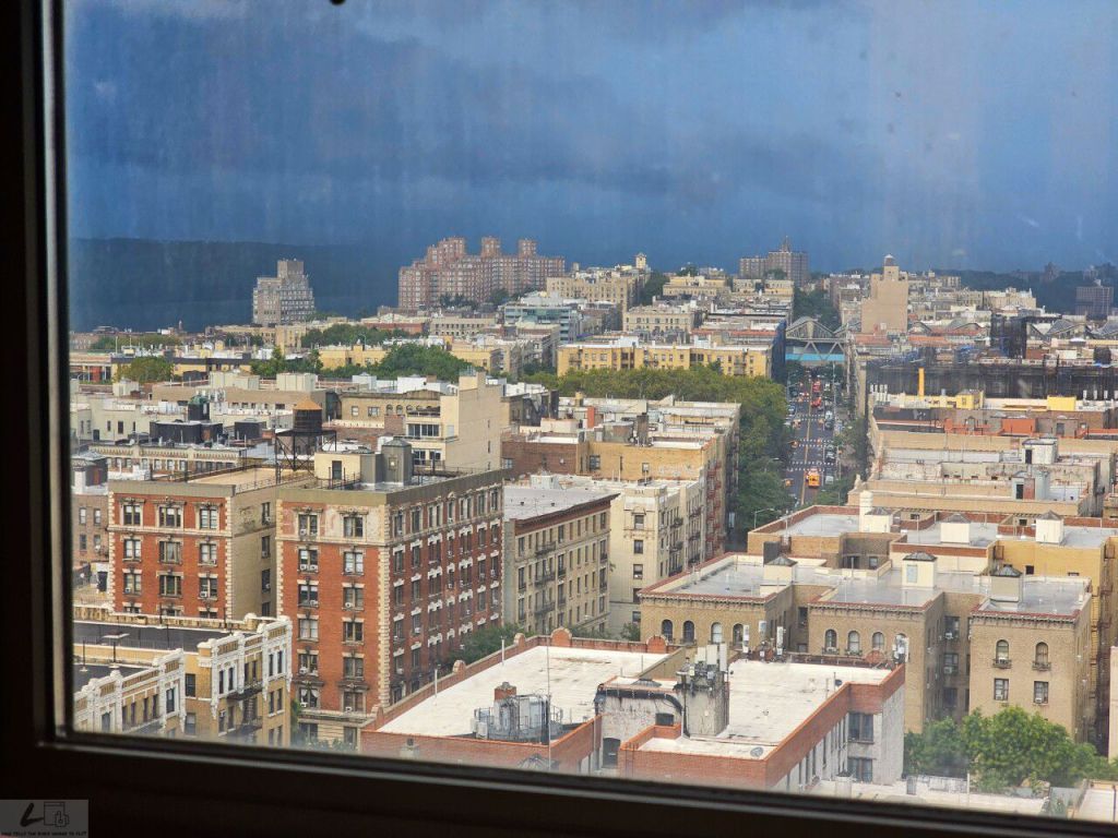 View from CUMC, 
Washington Heights, NYC