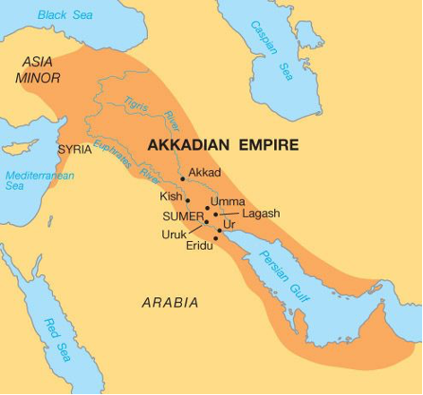 Sargon of Akkad: Akkadians finally have their seat in power of&nbsp;Mesopotamia.